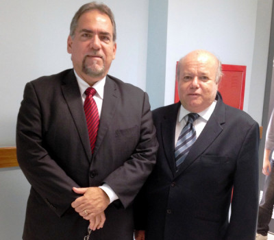 Maurício e Saulo, vice-presidente e presidente da CMB | Foto: Divulgação