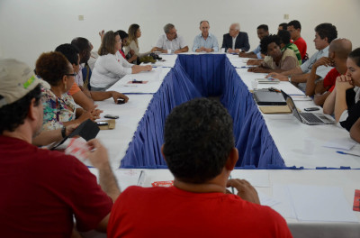 Reunião do Movimento PT com Rui Falcão em Salvador - FOTO Luciana Mandelli