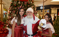 Boulevard Shopping Vitória da Conquista: Papai Noel chega distribuído magia para gente de todas as idades