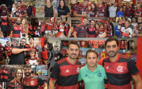 Ídolos do Futebol: Nação Rubro-Negra traz craques do Flamengo ao Shopping Conquista Sul