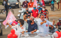 Eleições 2020 | com Rui Costa e Luciana, Zé Raimundo fecha o 2º Turno com Caravana 13 em Vitória da Conquista