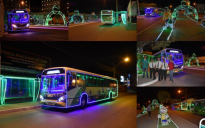 Cidade Verde na Copa do Mundo: ônibus ganha decoração especial chamando a atenção em Vitória da Conquista