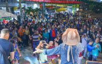 Arraiá da Conquista | frio, forró e muita animação no terceiro dia com a Praça 9 de Novembro lotada