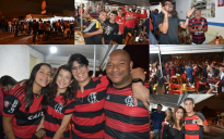 Copa Libertadores de América: com as mãos na taça, Torcida do Flamengo faz a festa em Vitória da Conquista