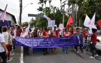 Dia Internacional da Mulher: ativistas sociais protestam por direitos nas ruas de Vitória da Conquista